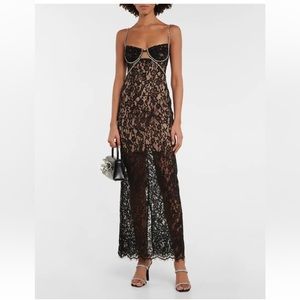 NWT Self-portrait lace midi-dress US 2 (UK 6)